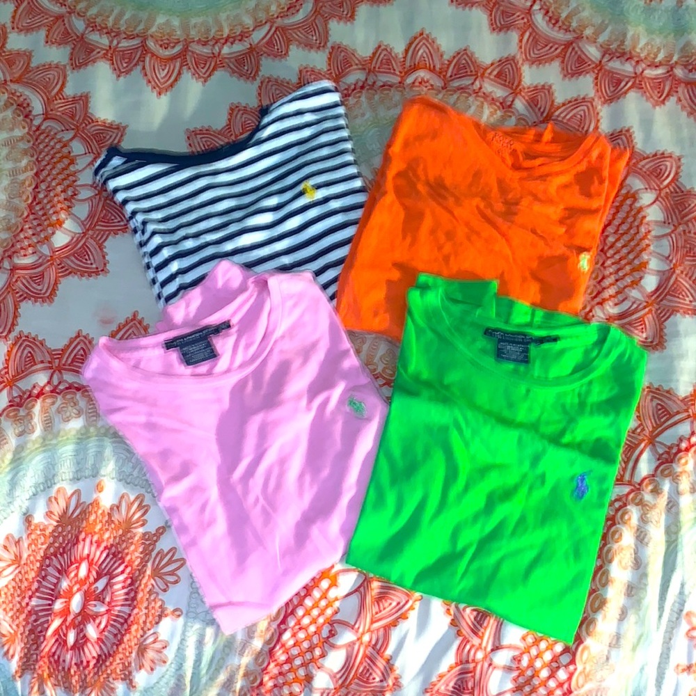 Lot of 4 Polo Ralph’s Lauren shirts